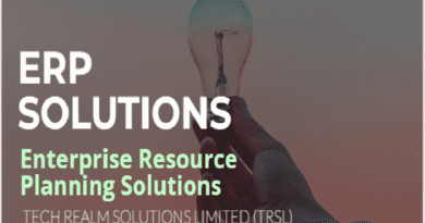 Tech Realm Solutions Limited. TRSL. ERP Solutions. Enterprise Resource Planning Solutions